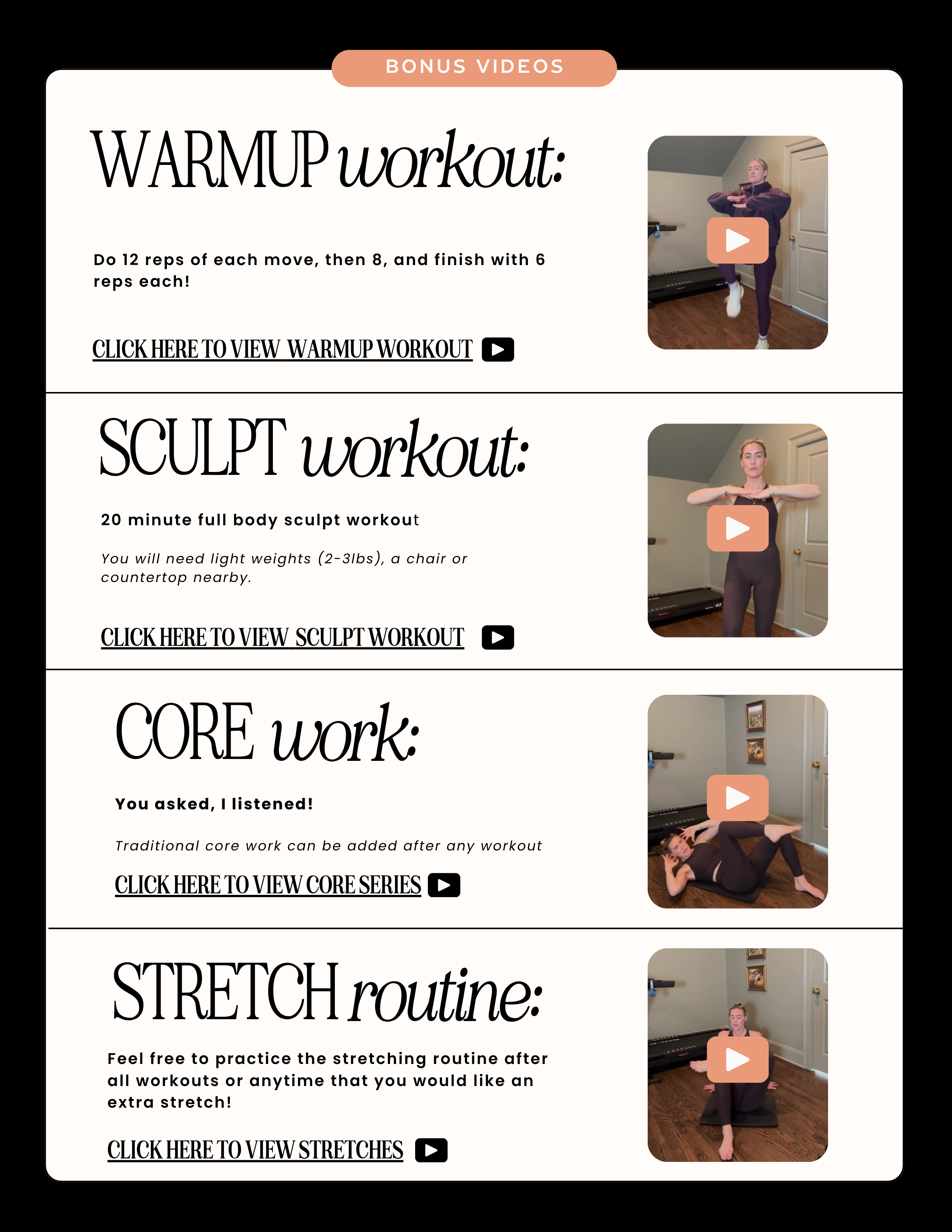 Spring Workout Challenge – 8 Week Challenge