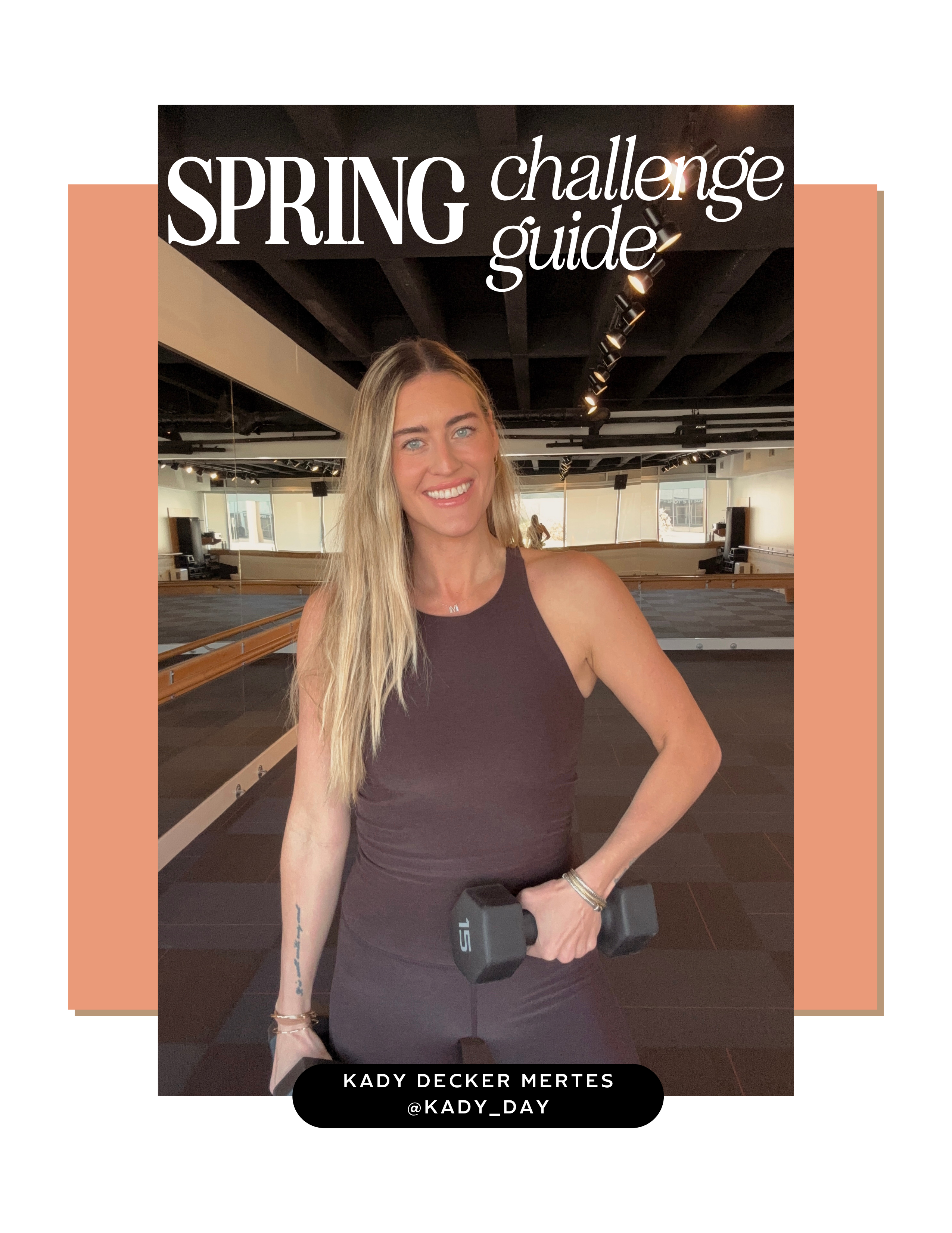 Spring Workout Challenge – 8 Week Challenge